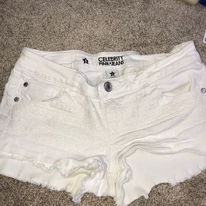 White shorts